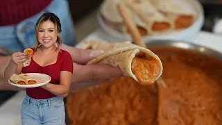 Sometimes All I Want is a BEAN & CHEESE BURRITO, Seriously the BEST cheesy refried beans!