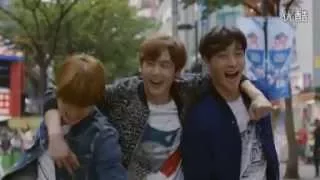 2PM nichkhun, wooyoung, chansung with day6 lotte duty free cf