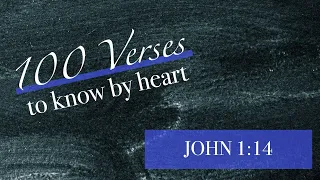 The Word Became Flesh (John 1:14 NIV) - a Bible memory verse song