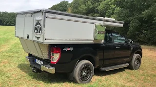 Die Pickup Wohnkabine  Camp Crown Overlander 220  - Modell 2018