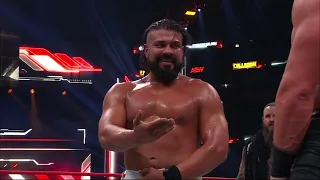 Andrade El Idolo Ambushed by House of Black on AEW Collision!