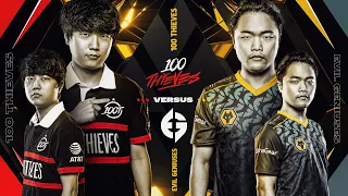 EG vs. 100 | Finals | LCS Spring Split | Evil Geniuses vs. 100 Thieves | Game 1 (2022)