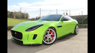 CAR WRAPPING Jaguar F-Type R   -   #Ultrajet #ApaUltrajet #glossmetallickryptonite