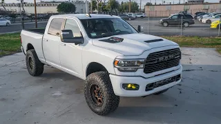 2023 Ram 2500 Cummins on 37s and Carli Suspension Pintop Level