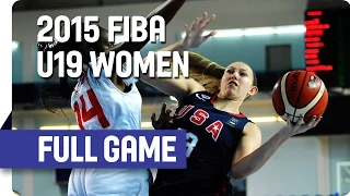 Spain v USA - Group B - Full Game - 2015 FIBA U19 Women's World Championship