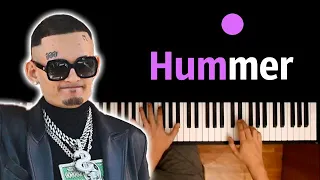 Morgenshrern - Hummer feat. Shtern ● караоке | PIANO_KARAOKE ● ᴴᴰ + НОТЫ & MIDI