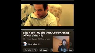 BLISS N ESO-  MY LIFE(FT. CEEKAY JONES)  I LOVED THIS VIDEO 💜🖤INDEPENDENT ARTIST REACTS