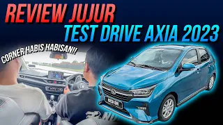 TEST DRIVE AXIA 2023 | HONEST REVIEW DARI FANS PERODUA