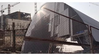 Chernobyl New Safe Confinement (NSC) 2015 - "Арка" shelter of Reactor 4