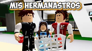 MI HERMANASTROS 😔😟HISTORIA ROBLOX BROOKHAVEN