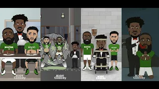 2023 NBA ECF Cartoon - Heat Vs Celtics