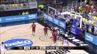 Mundial Basketball - Mexico vs Angola partido completo 02-09-2014