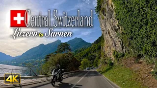 Driving from Luzern (Lucerne) to Sarnen in Central Switzerland 🇨🇭