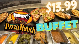 $13.99 Pizza Ranch All You Can Eat Buffet Branson Missouri Food Trial & FunZone Arcade Review