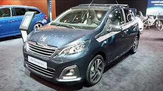 Peugeot 108 Collection 2017 In detail review walkaround Interior Exterior
