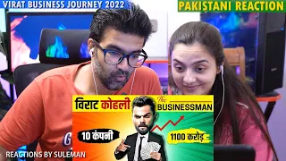 Pakistani Couple Reacts To Virat Kohli | Business Journey 2022 | Net Worth | Investments