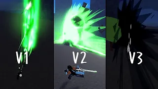 Dark Blade V1 V2 "V3" rework Showcase (Blox Fruits)