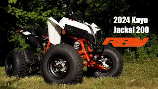 2024 Kayo Jackal 200 Test Ride Raw