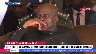 Gov Otti Renames Newly Constructed Road After Aguiyi-Ironsi