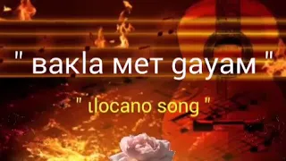 Bakla met gayam (with lyrics)