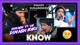 Dimash Kudaibergen Reaction KNOW 2019 vs. 2020! (EMOTIONALLY STUNNED!) | Dereck Reacts