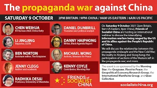 Webinar: The Propaganda War Against China