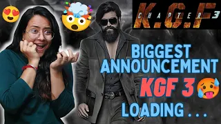 1 Year of KGF Chapter 2 | Announcement KGF 3 | Reaction | Yash | Prashanth Neel | Vijay K| Sanjay D