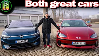 Comparing VW Id.7 and Ioniq 6 in detail