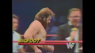 Uncle Elmer vs Bigfoot   All Star Wrestling Sept 1st, 1985