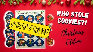 🎄 Who Stole the Cookies (Christmas Edition) | Kids Hide-and-Seek Rhyme Song Game Printable *PREVIEW*