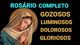 Rosario Completo (4 mistérios) Gozosos, Luminosos, Dolorosos, e Gloriosos)@PAULOMAIApmo