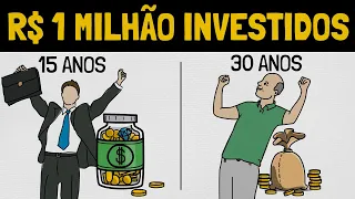 Demora Quanto Tempo p/ Ter R$ 1 MILHÃO Investidos? | Quanto Investir Por Mês?