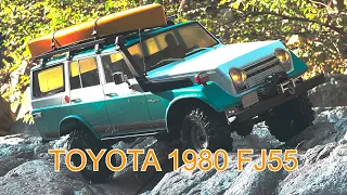 1/10 Scale RC Car : TOYOTA 1980 FJ55 Build & Off-road Driving 1.(RC4WD TF2 LWB)