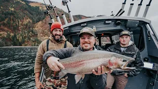 Day 2 of Trolling for Big Rainbows on Lake Pend Oreille, Idaho. "Commitment Issues"