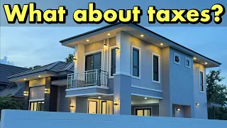 Building a house in Thailand - What about TAXES?