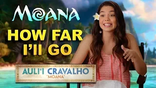 How Far I'll Go - Moana - Disney Songs Karaoke