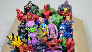 THOR VS SPIDERMAN VS HULK VS IRONMAN VS CAPTAIN AMERICA VS VENOM SUPERHERO AVENGERS UNBOXING