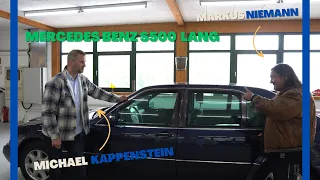 Ein Luxus Panzer I Mercedes Benz S 500 Langversion I Guard B6 I W140 - S Klasse bei Jänen Classic