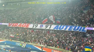 PSG / FC Metz 21.05.2022 : 5-0 (L1 J38) 7/7 : Virage Auteuil, le retour