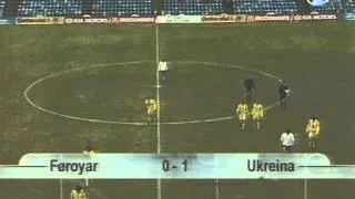 Фарерские острова - Украина 0:2. Отбор к ЧЕ-2008 (полный матч).