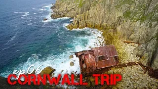 Cornwall Road Trip ep06 | Land's End Abandoned Shipwreck