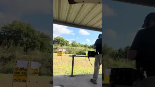 Senior citizen shoots the “1 reload 1 drill” at 25 yards.  🤣