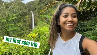 MY FIRST SOLO TRIP TO THE BIG ISLAND *Hawaii Vlog*