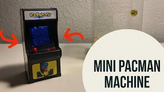 (Unboxing) - Mini Pacman Arcade Machine!!