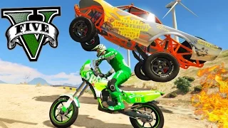 TODOTERRENOS Y MOTOS !! LA CARRERA MAS EMOCIONANTE !! GTA V CUNNING STUNTS Makiman