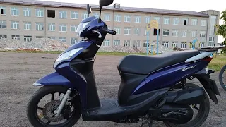 Honda dio 110 Отзыв Максималка Росход Обзор