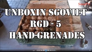 Анбоксинг: Ящик гранат РГД-5 и картавый