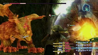 Final Fantasy XII: The Zodiac Age - Elder Wyrm Boss Fight (Quick Method)