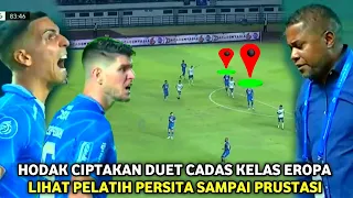 PELATIH PERSITA SAMPAI PRUSTASI  ! Lihat Duet Nick Alberto Buat Lini pertahanan Persib Kian Kokoh