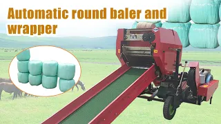 Transform Your Farming with Taizy Silage Baling Machine: Corn Silage Baler Machine for Round Bales